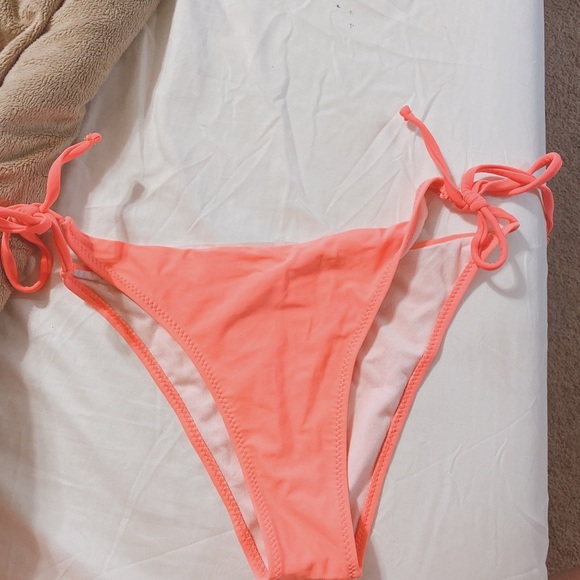 Orange string bikini set - Picture 2 of 2